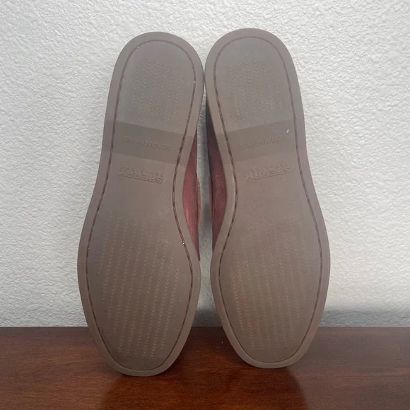 Sperry Women’s Burgundy Leather Tonal Boat Shoes Size 9.5 - Picture 9 of 9